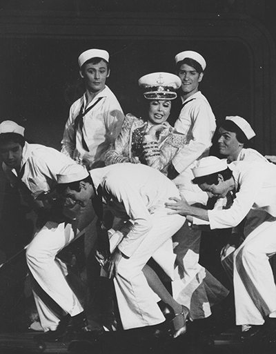 Jeff Calhoun in Anything Goes with Ann Miller.