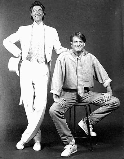 Jeff Calhoun with Tommy Tune.